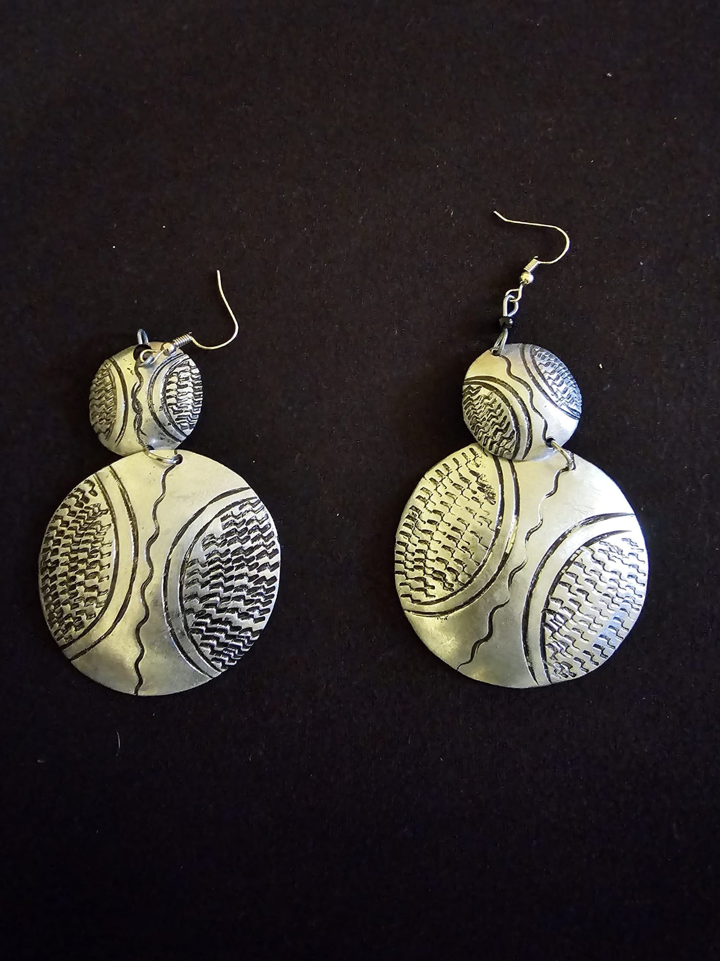 AATC ALUMINIUM BEETLE LIKE EARRINGS