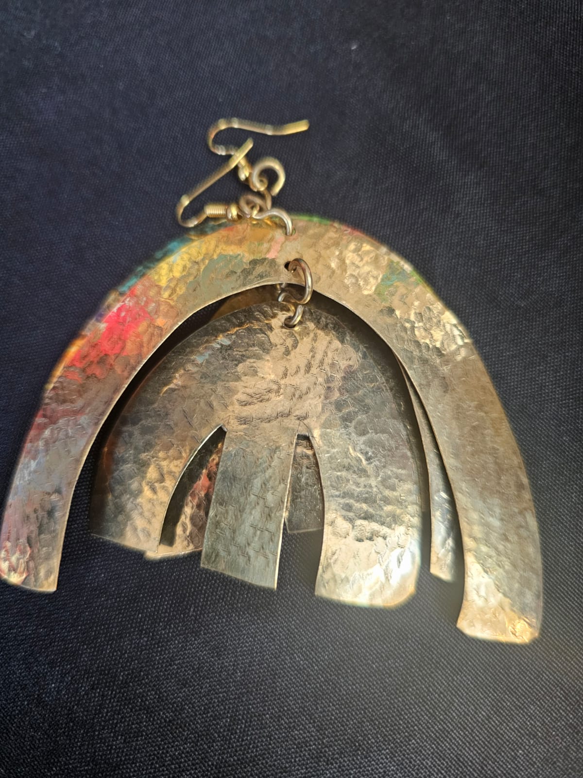AATC Brass Curve Earring Drop