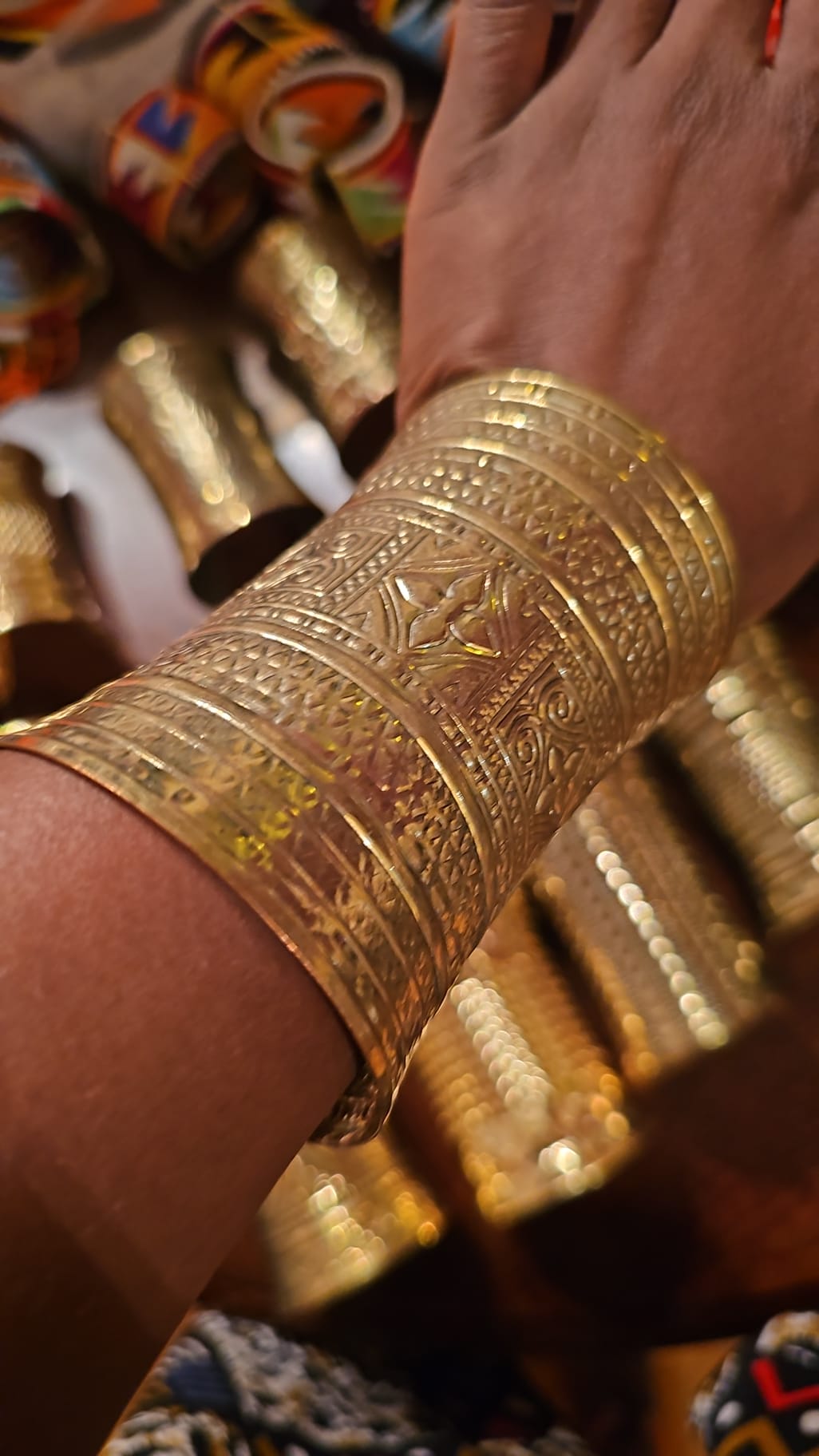 AATC BRASS BRACELET CUFF C-0003