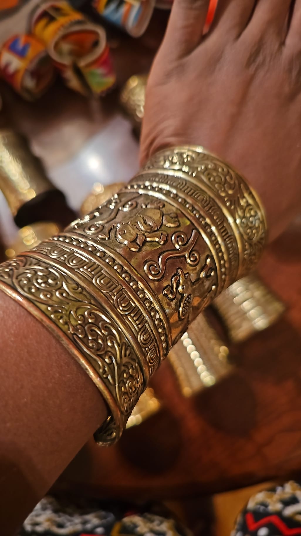 AATC BRASS BRACELET CUFF C-0004