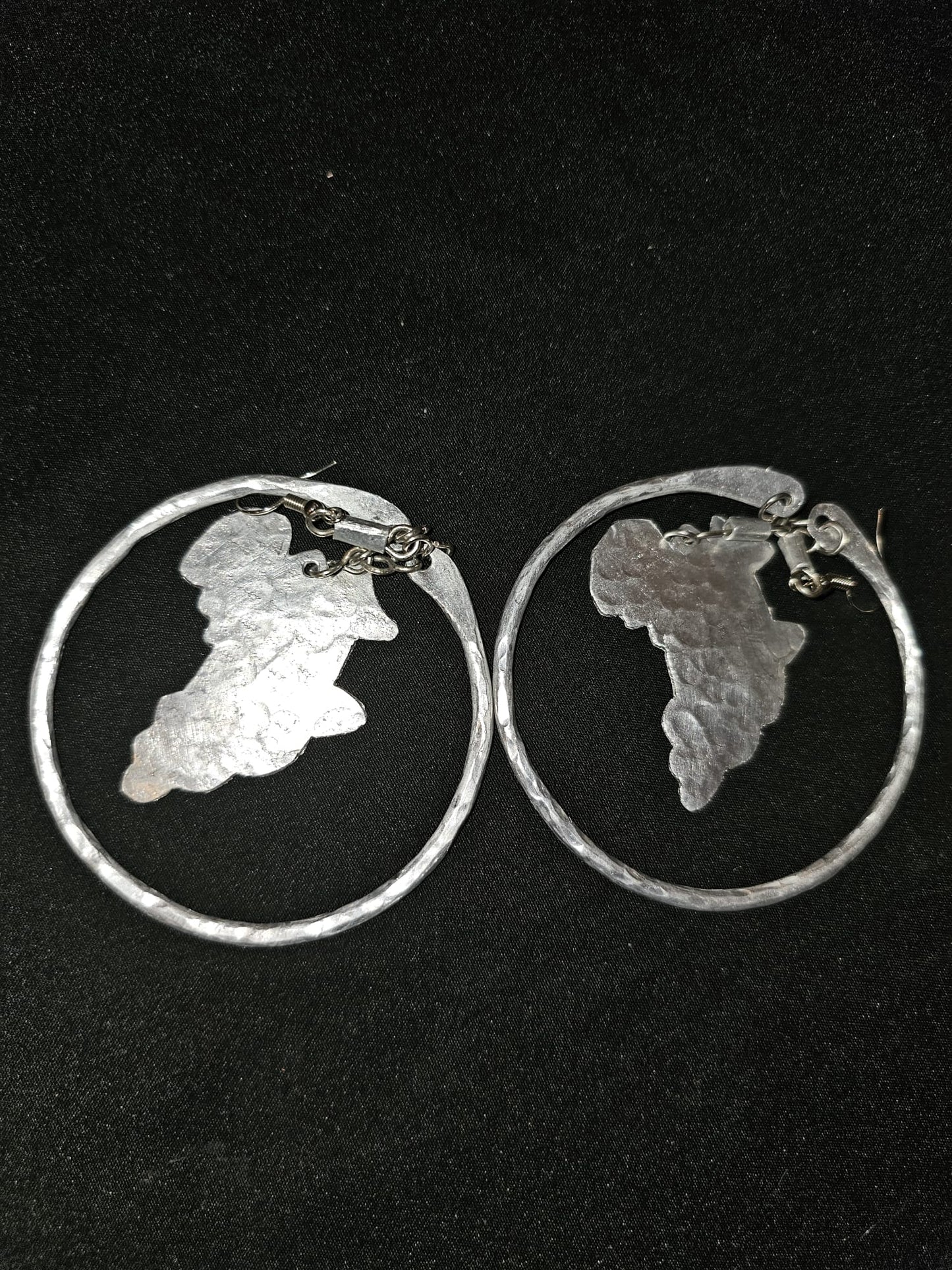 AATC SILVER BRASS AFRICA HOOPS