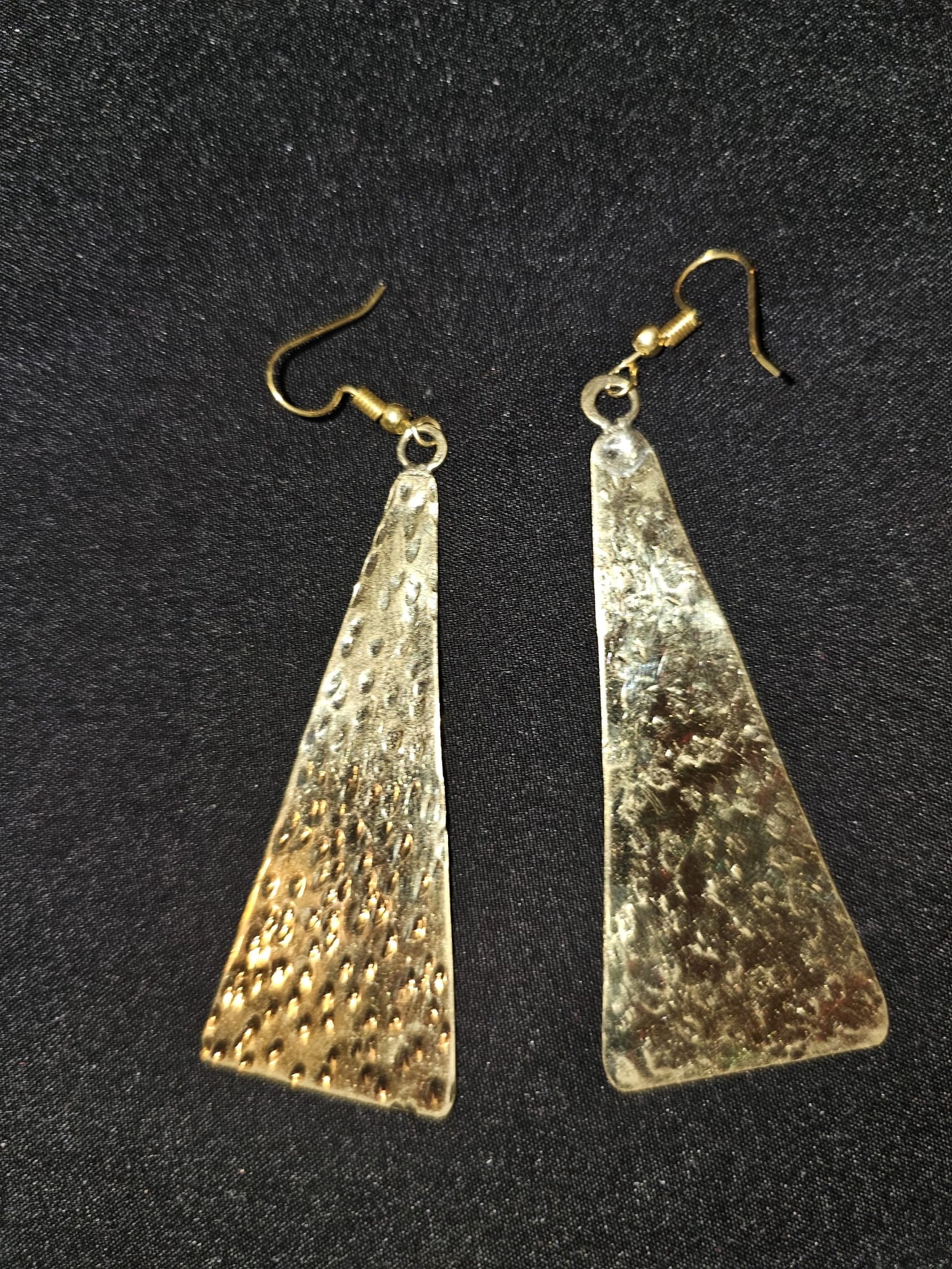 AATC TRIANGULAR FULL BRASS EARINGS