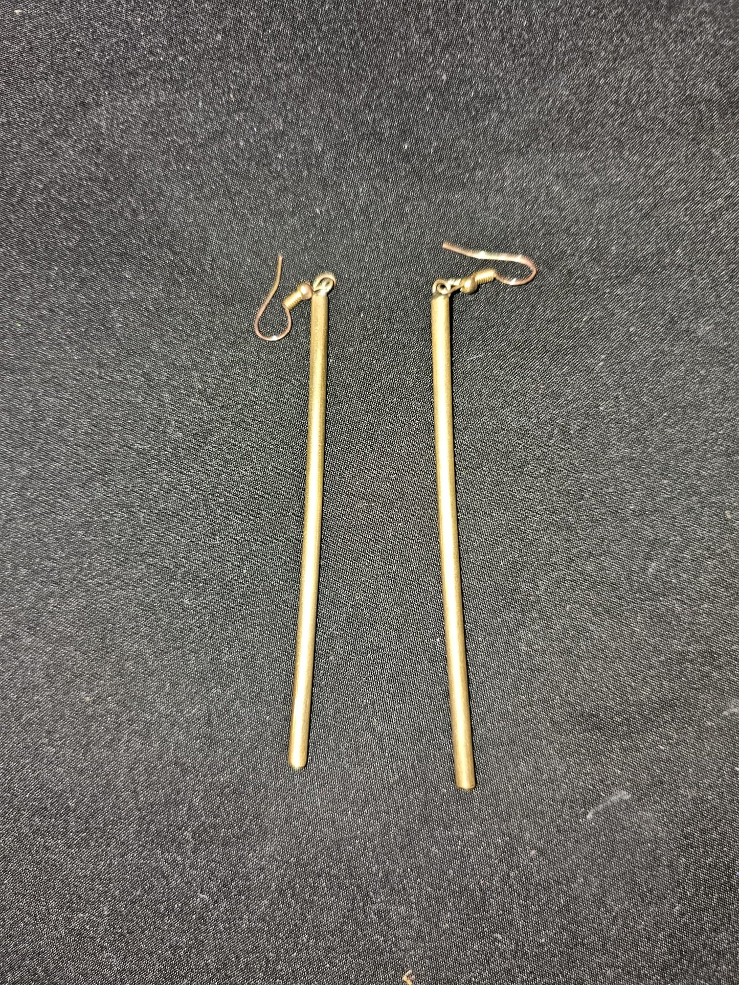 AATC BRASS STICK- A EARINGS