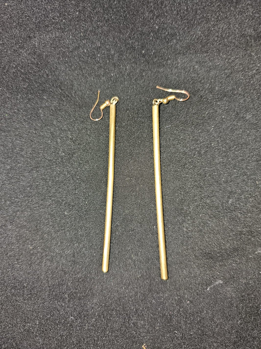 AATC BRASS STICK- A EARINGS