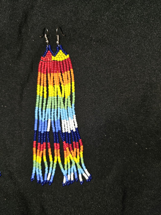 AATC LONG BEADED -A EARRINGS