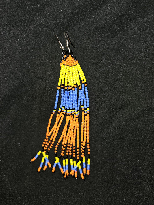 AATC LONG BEADED -D EARRINGS