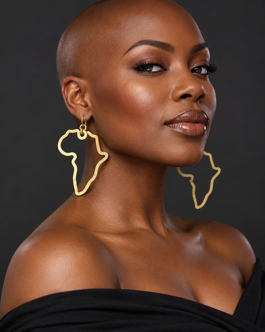 AI model styling image — AATC AFRICA-F EARINGS