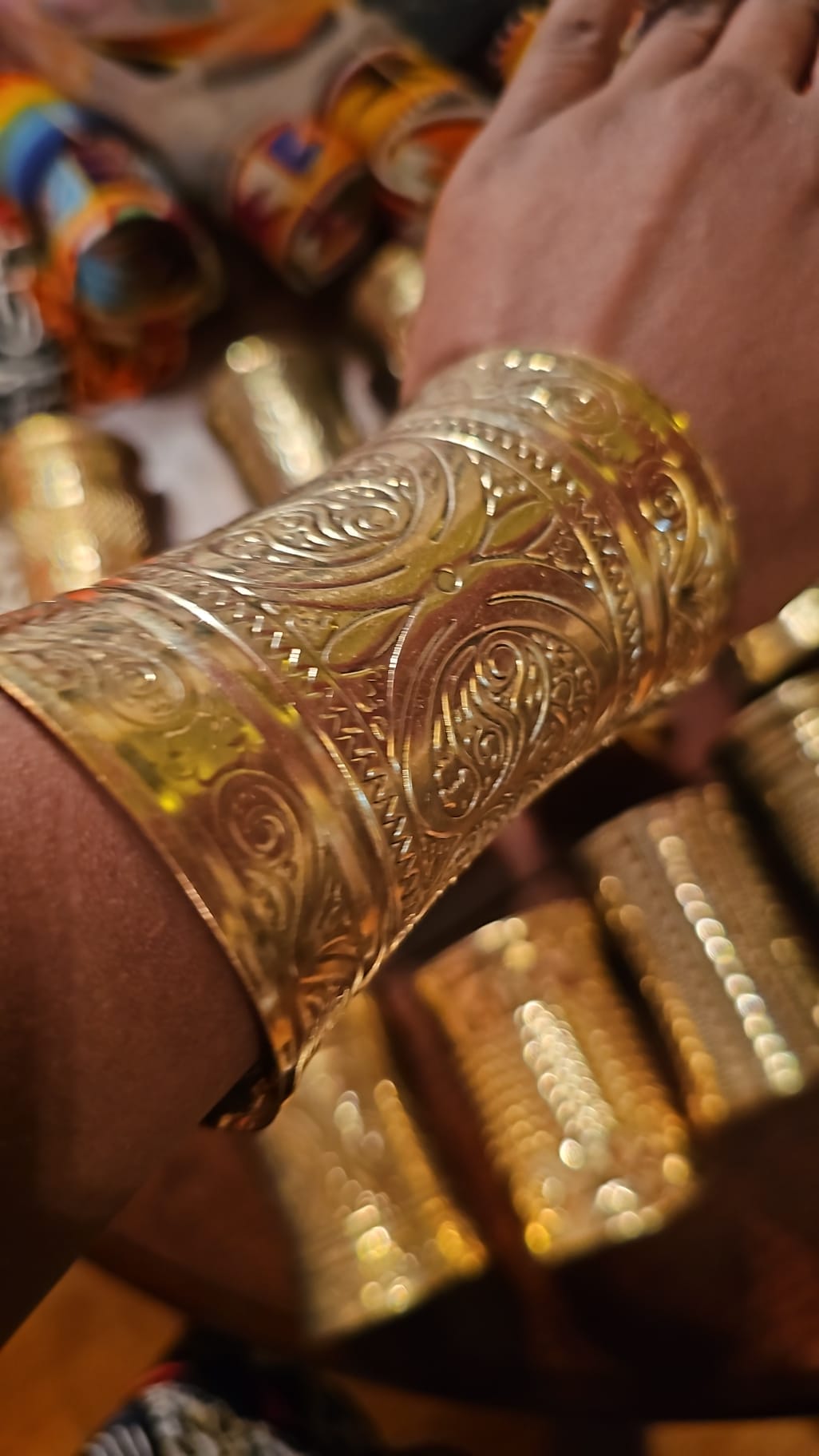 AATC BRASS BRACELET CUFF C-0002