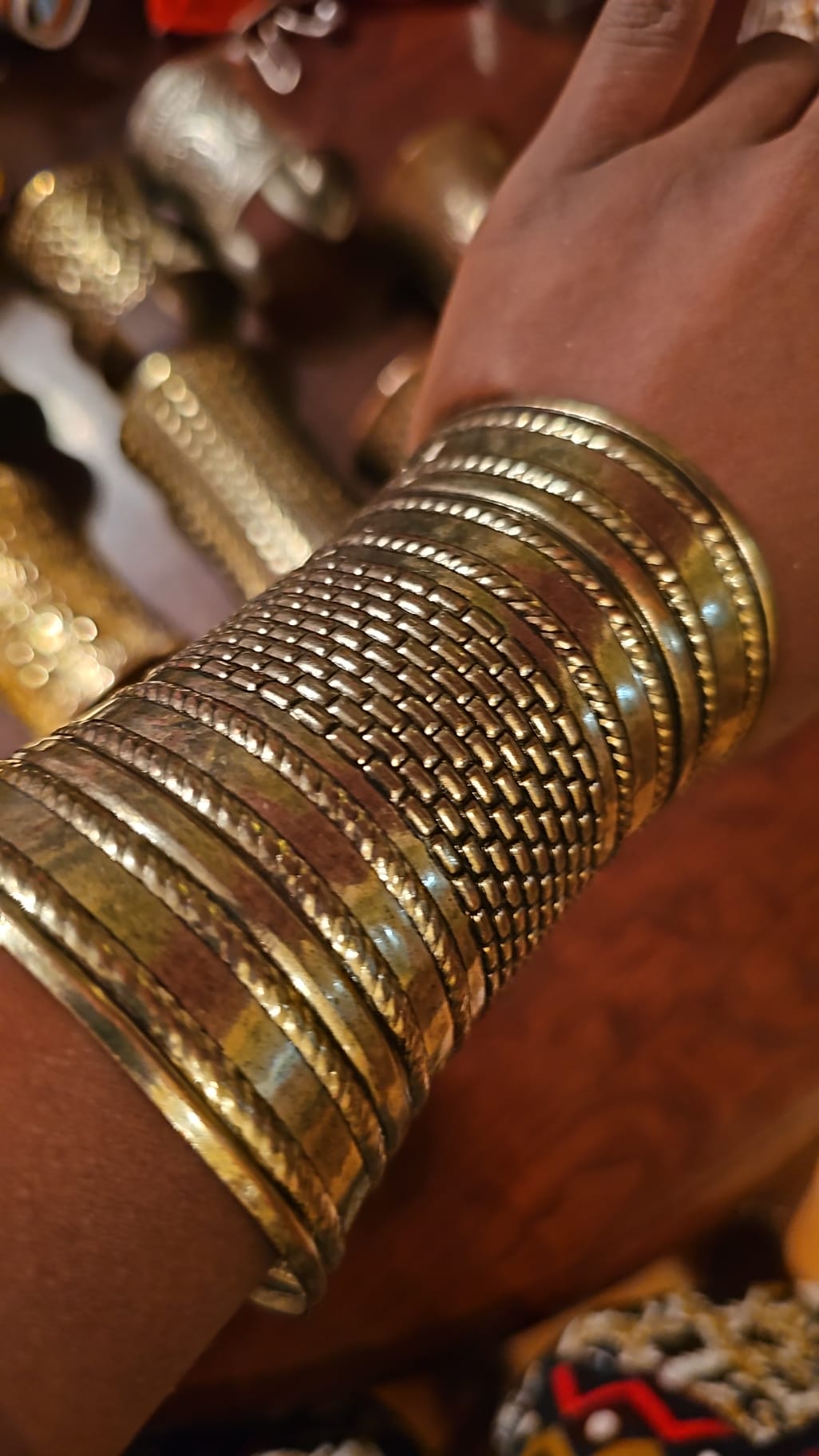 AATC BRASS BRACELET CUFF C-0007
