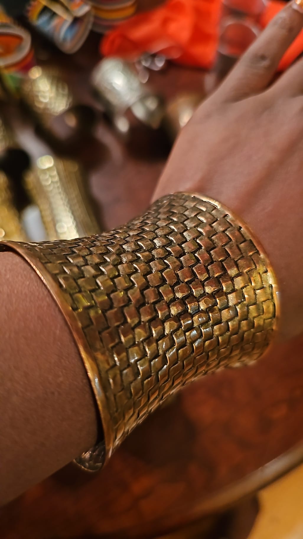 AATC BRASS BRACELET CUFF C-0010