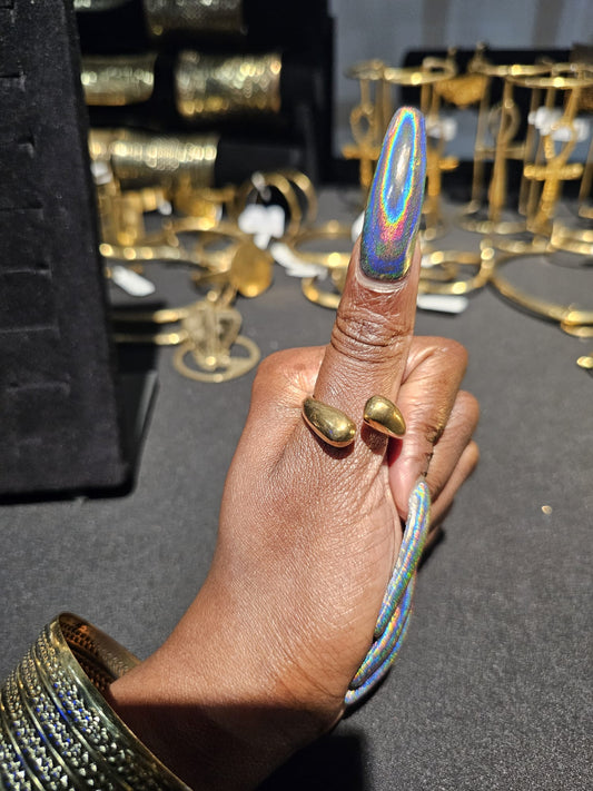 AATC BRASS ADJUSTABLE RING R-0004