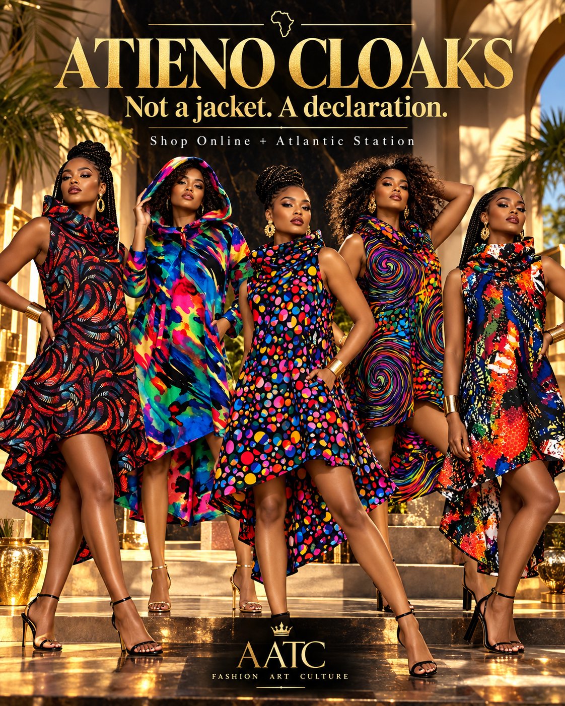 Atieno Cloaks - Not a jacket. A declaration.